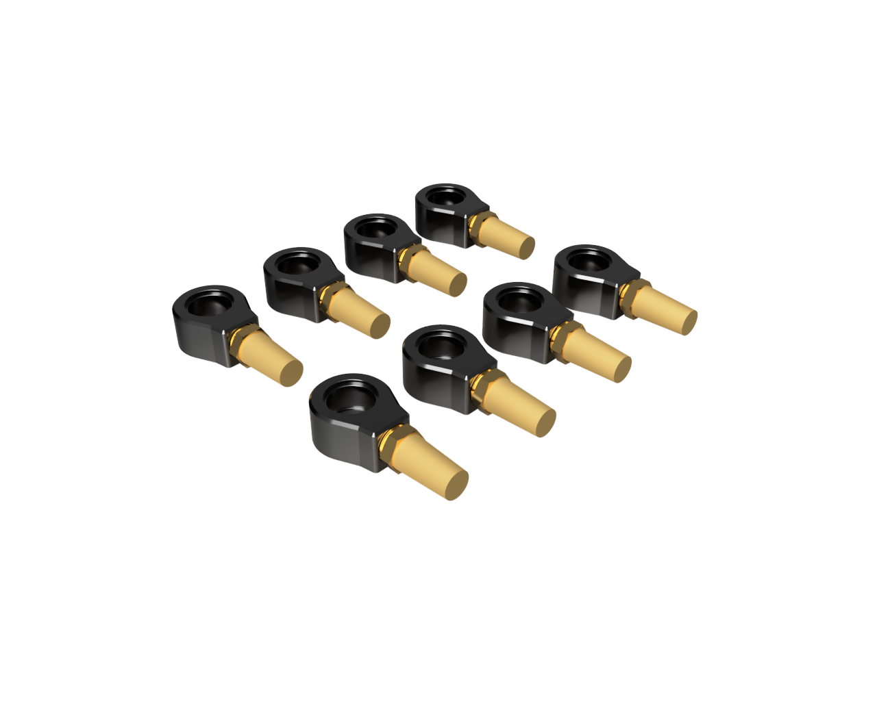 MK1 Fuel Injection Nozzle Breathers - Cone Filter (8 Pack)